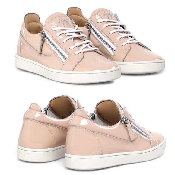 Giuseppe Zanotti Shoes - Giuseppe Zanotti pale leather sneaker 39